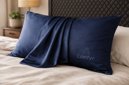 Luxurious 100% Natural Mulberry Silk Pillowcase - Double-Sided Silk Bedding for Ultimate Sleep Comfort