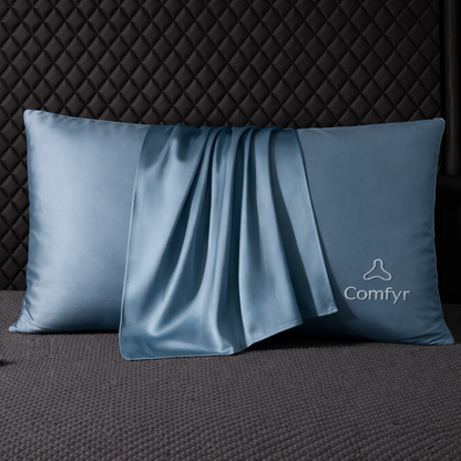Luxurious 100% Natural Mulberry Silk Pillowcase - Double-Sided Silk Bedding for Ultimate Sleep Comfort
