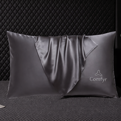 Luxurious 100% Natural Mulberry Silk Pillowcase - Double-Sided Silk Bedding for Ultimate Sleep Comfort